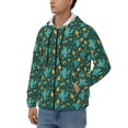 thumbnail image 3 of Naloa Pineapple And Cactus Men’s Hoodies, Zip up Hoodie, Sweatshirts,Hoodies for Men Sizes S-3XL-Small, 3 of 5
