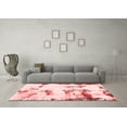 thumbnail image 3 of Ahgly Company Machine Washable Indoor Rectangle Abstract Red Modern Area Rugs, 8' x 10', 3 of 4