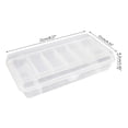 thumbnail image 4 of PortableTool Storage Box Organizer for Case Plastic Tray Compartments Fishing Lure Tackle Box Two-Sided Storage Cases Wh, 4 of 9