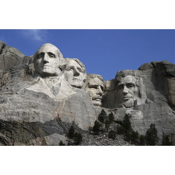 24x36 gallery poster, Mount Rushmore