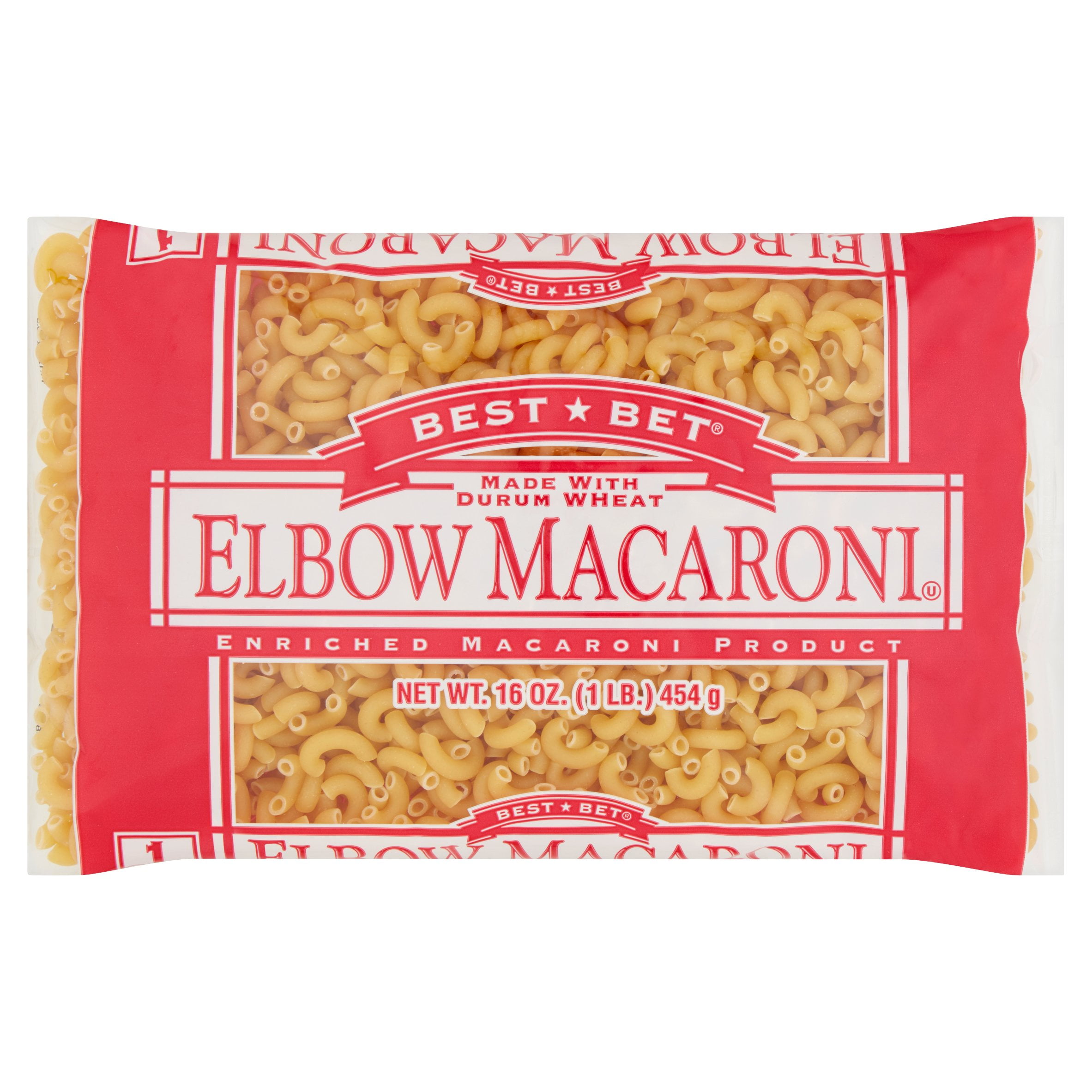 Best Bet Elbow Macaroni, 16 oz