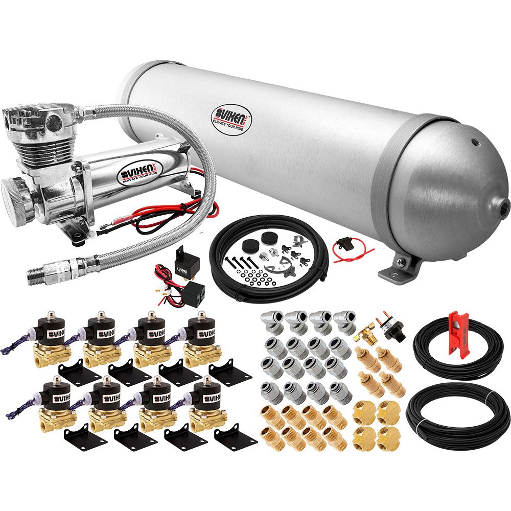 Vixen Air Suspension Kit for Truck/Car Bag/Air Ride/Spring. On Board