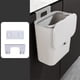 thumbnail image 4 of Cubo de basura, bote de basura para el hogar, bote de basura montado en la pared, cubo de basura grande de plástico para cocina, cubo de basura para baño con tapa, se puede colgar o pegar., 4 of 6