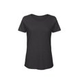 thumbnail image 1 of B&C - Camiseta de manga corta de algodón orgánico para mujer (Negro chic), 1 of 1