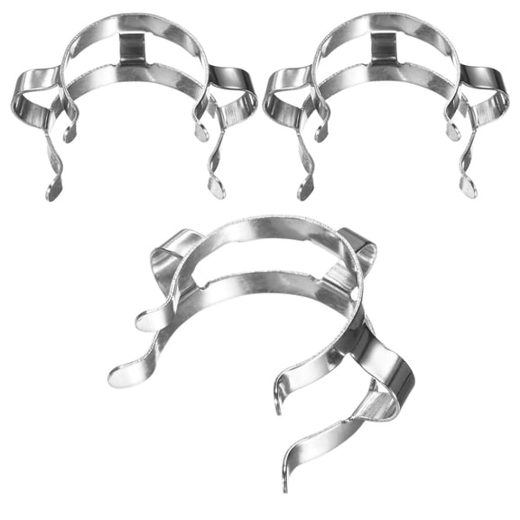 Uxcell 3pcs Lab Joint Clip Stainless Steel for 29/32 Ground Joint Lab Silver