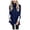 Navy, variant on Women's Turtleneck Oversized Sweaters 2025 Fall Long Batwing Sleeve Spilt Hem Tunic Pullover Sweater Knit Tops Watermelon Red L