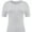 Grey, variant on Womens Scoop Neck T Shirts Basic Ribbed Tees Fitted Tshirt Plain Short Sleeve Tops Casual