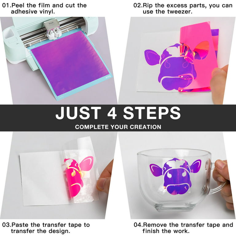 5 Fun Project Ideas using Holographic Iridescent Adhesive Vinyl –  shopcraftables
