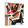 thumbnail image 2 of Rodeo Cowboys Dualing - Canvas, 2 of 10