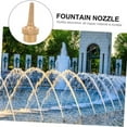thumbnail image 6 of 8 PCS 1/2 Inch Brass DN15 Fountain Nozzle Water Fountain Spraying Adjustable Direction Jet Fountain Heads, 6 of 7