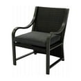 thumbnail image 2 of Four Seasons Courtyard Canmore Captain Outdoor Cushioned Arm Chair, 2 Pack, 2 of 3