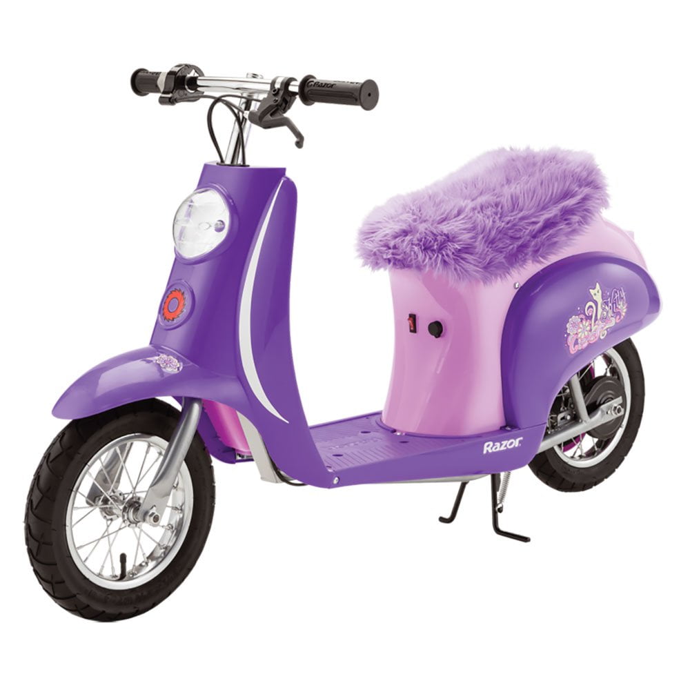 Razor Euro Style Vintage Inspired Seated Electric Scooter Pocket Mod