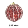 thumbnail image 3 of onlyliua para El Hogar Adornos Navideños Bolas de Decoración para Árbol de Navidad con Bolas de Polvo Adornos Navideños Adornos Navideños de 8 Cm Colgantes Pequeños, 3 of 6