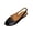 Black, variant on Womens Casual Flats Peep Toe Slingback Sandals Comfortable Slip on Shoes for Indoor Outdoor Walking Summer
