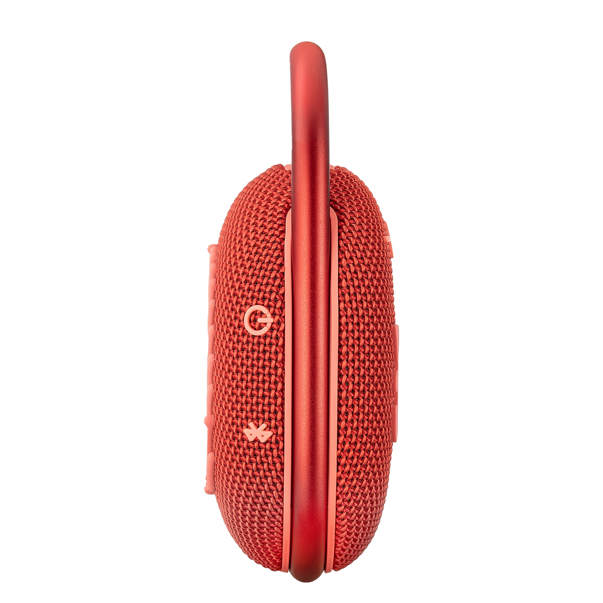 JBL Clip 4 Portable Speaker (Red), IP67 Waterproof with USB Adapter (International Model)