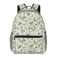 thumbnail image 1 of Fotbe Green Rabbit Mochila Casual con Estampado para Escuela, Viajes y Actividades al Aire Libre - Duradera, Ligera y Cómoda, 1 of 5