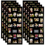 Studio Decor 21 Opening Black 4 x 6 Collage Frame, 8 Pack