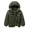 thumbnail image 3 of Trikvn Teen Boys Winter Puffer Jacket with Hood Water-Resistant Lightweight Packable Quilted Coat Full-Zip Warm Outerwear School Travel and Outdoor Play, 3 of 6