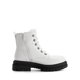 thumbnail image 2 of Botas DREAM PAIRS STRONG-5 Blancas con Cordones, Botines de Combate al Tobillo, 2 of 7