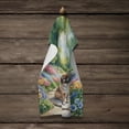 thumbnail image 4 of Tibetan Spaniel Spring Path Kitchen Towel 15 in x 25 in, 4 of 5