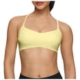 thumbnail image 1 of DAFEI CrossBack Sports Bra for Women, Low Impact Padded Racerback Spaghetti Strap Bras, Workout Yoga Tops, 1 of 8