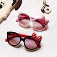 thumbnail image 3 of Gafas de sol con lazo para niños, gafas de sol de princesa para niñas pequeñas, gafas de protección solar para niños y niñas, lindas gafas para bebés, 3 of 5