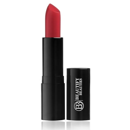 Luxury Matte Lipstick by Beautify Beauties, Ultra-longwear, modern matte finish, high pigment for beautiful lips (Cabernet