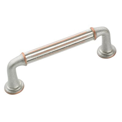 Eydon 3-3/4 in (96 mm) Center-to-Center Weathered Nickel Copper Cabinet Pull