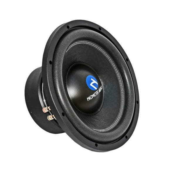 Nemesis Dual 2 Ohm High-Efficiency Magnet Car Subwoofer, Black, 15 x 15 x 15"