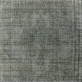 thumbnail image 1 of Ahgly Company Indoor Square Mid-Century Modern Gunmetal Gray Oriental Area Rugs, 7' Square, 1 of 6