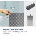 thumbnail image 6 of Shower Mat Non Slip Bathtub Mat, Anti Slip Bath Mat for Tub, Shower Floor Mat Non Slip with Drain Hole and Large Suction Cups for Bathroom, 33.4 * 15.7 Inch (GRADIENT GREY), 6 of 6