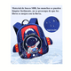 thumbnail image 2 of Mochila Infantil Impermeable diseño de Astronauta Ligera Azul, 2 of 5