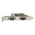 thumbnail image 3 of StarTech.com 2-Port PCI Express Serial Card with 16C1050 UART - RS232 Low Profile Serial Card - PCI Serial Card (PEX2S1050) - Serial adapter - PCIe low profile - RS-232 x 2, 3 of 5