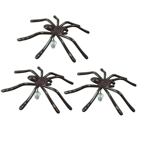 Punk Black Spider Earrings Black Horror Spider Studs Earrings Vintage Tiny Spider Earrings Gothic Spider Funny Earrings Jewelry for Women Men