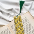 thumbnail image 6 of Kdxio Cartoon Bear Yellow Print Metal Tassel Bookmarks,Perfect Gift for Art Lovers and Bookworms Metal Bookmarks for Women, 6 of 8