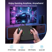 Switch 2 Joy Con Charging Controller - Fast USB-C charging, LED indicator light, ergonomic comfortable controller, suitable for Switch 2, durable gaming accessories