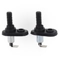 thumbnail image 1 of Car Truck Electronic Flange Mount Pin Switch 20A 12V Safety Booted Design X 2, 1 of 3