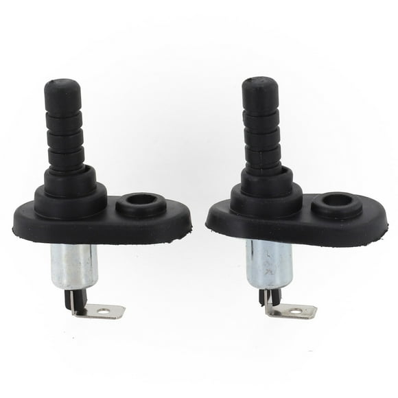 Car Truck Electronic Flange Mount Pin Switch 20A 12V Safety Booted Design X 2