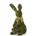 thumbnail image 1 of 30 Inch Mossy Twig Bunny w/Basket and Burlap Bow20363A, 1 of 1