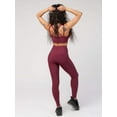 thumbnail image 6 of Women’s Basic Tummy Control Leggings, Moisture Wicking Activewear, 6 of 11