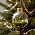 thumbnail image 6 of Dalxymotic Christmas Glass Ornament Set, Clear Plastic Christmas Balls, Xmas Tree Hanging Ornament, Glass Ornament Set for Christmas Tree, Home, Mantel, Living Room, Office, 6 of 7