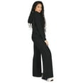 thumbnail image 6 of MeMoi Women's Cozy Knit Ultra-Soft Solid Lounge Pants - Womens - Female, 6 of 6