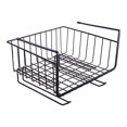 thumbnail image 1 of Estante debajo del estante, estante de almacenamiento de metal multifunción de cocina grande, organizador de una sola capa (negro), 1 of 2