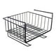 thumbnail image 1 of Estante debajo del estante, estante de almacenamiento de metal multifunción de cocina grande, organizador de una sola capa (negro), 1 of 2