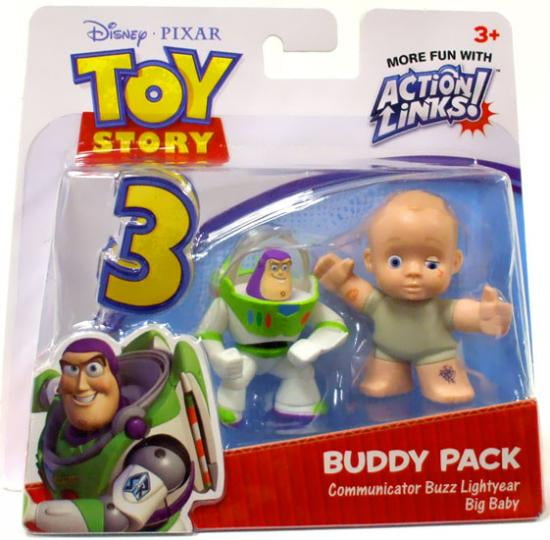 Disney Pixar Toy Story Buddy Pack Communicator Buzz Lightyear & Big