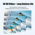 thumbnail image 3 of Mini Body Camera, 2026 New 170° Ultra Wide Angle Wearable Body Adventure Action Cam, 4k Thumb Action Camera with Audio, Night Vision, 4k/1080p, for Vlogging, Cycling, Diving (Black-4K, 32G), 3 of 8