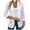 White, variant on Women's Tailored Jacket with Lace Cut-Out, Solid Color Shirt, Single Button Lapel, Sheer Mesh Blazer, Fashion Floral Design
