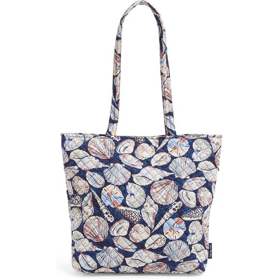 Vera Bradley Women's Tote Bag in Morning Shells Cotton