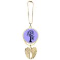 thumbnail image 1 of Tree Perch Branch Birdcage Car Keychain Angel Wing Pendant, 1 of 4