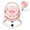 Pink, variant on PRVAETU Electric Baby Swing for Infant Newborn W/ 5 Speed,10 Lullabies,5-Point Harness,Detachable Cushion & Canopy,Remote Control & Touch Panel,Pink